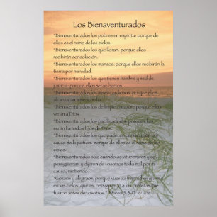Poster Visibilité directe Bienaventurados (verticale de