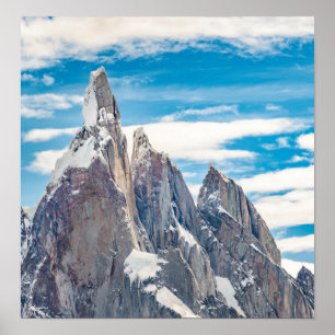 Poster Visibilité directe Glaciares de Cerro Torre Parque