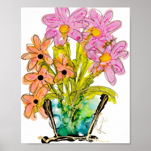 Poster "Visible Insights" Lovitude Soul Peinture Imprimer (Devant)