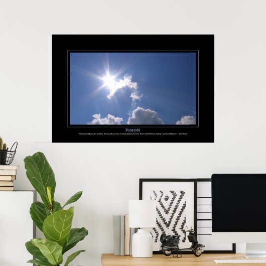 Poster Vision (Bureau à domicile)