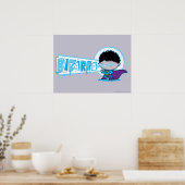 Poster Vision arctique de Chibi Bizarro (Cuisine)