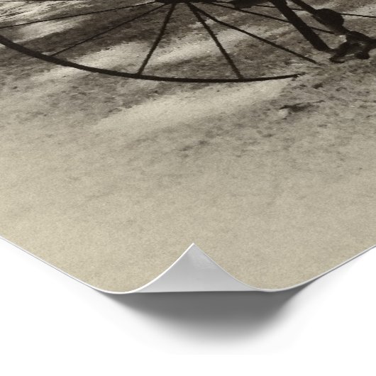 Poster Vision de l'affiche du Vieux Sud (Coin)