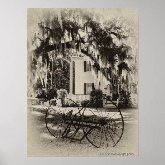 Poster Vision de l'affiche du Vieux Sud (Devant)