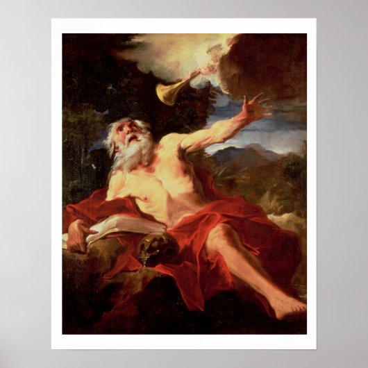 Poster Vision de Saint-Jerome (Devant)