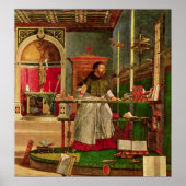 Poster Vision de St. Augustine, 1502-08 (Devant)