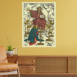 Poster Vision des sept chandeliers par Albrecht Dürer