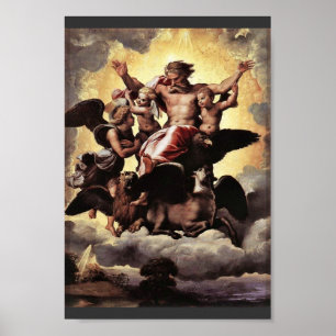 Poster Vision du prophète saint Ezekiel, par Raffael