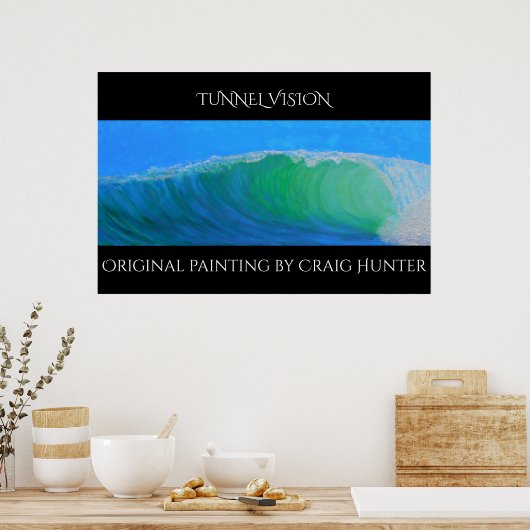 Poster Vision du tunnel (Cuisine)