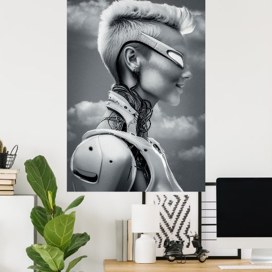Poster Vision future (Bureau à domicile)