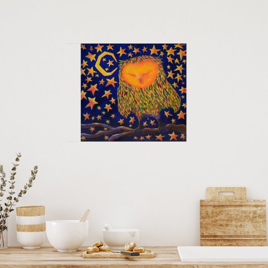 Poster Vision nocturne (Cuisine)