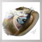 Poster Vision nuageuse (Devant)