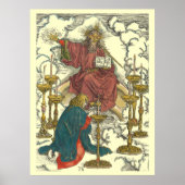 Poster Vision of the Seven Candlesticks by Albrecht Dürer (Devant)