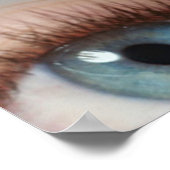 Poster Vision psychédélique : illusion de l'oeil Abstrait (Coin)