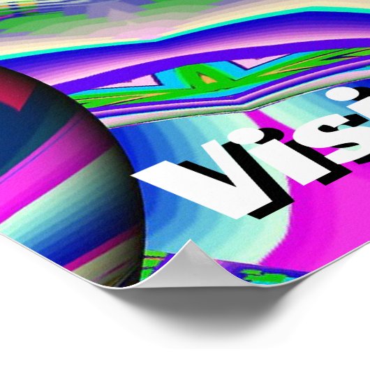 Poster Vision Quest (Modifier les mots) (Coin)