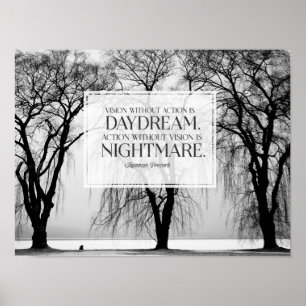 Poster Vision sans action