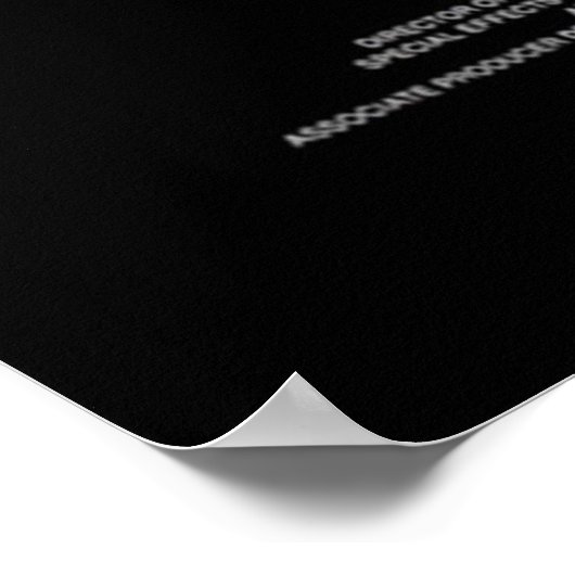 POSTER VISION TERREUR (Coin)