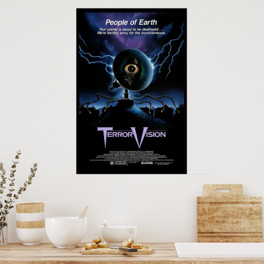POSTER VISION TERREUR (Cuisine)