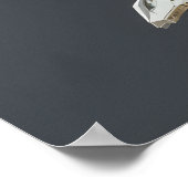 Poster Visionnaire du néon : une femelle Cybernétique (Coin)