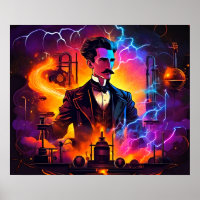 Visionnaire électrique : La foudre de Nikola Tesla