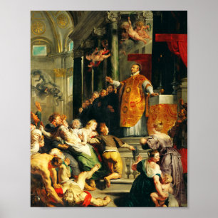 Poster Visions d'Ignace par Peter Paul Rubens