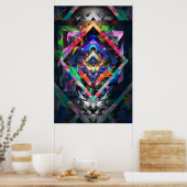 Poster Visions du tunnel (Cuisine)