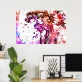 Poster "Visions in the Smoke" (Bureau à domicile)