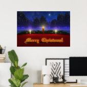 Poster Visions lumineuses Noël Imprimer (Bureau à domicile)