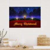 Poster Visions lumineuses Noël Imprimer (Cuisine)
