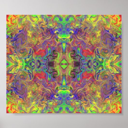 Poster visions psychédéliques ? (Devant)