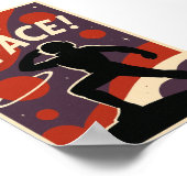 Poster Visit Space Retro (Coin)