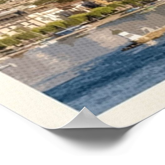 Poster Visite à Genève (Coin)