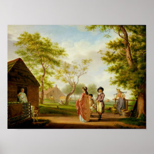 Poster Visite à la laiterie de pays