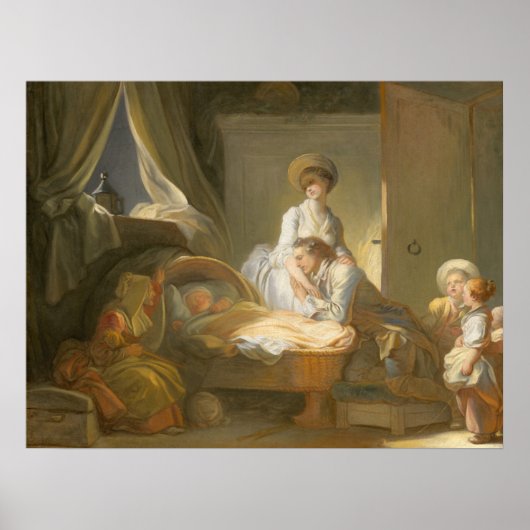 Poster Visite à la Pépinière - Jean Fragonard Beaux-Arts (Devant)