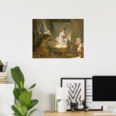 Poster Visite à la Pépinière - Jean Fragonard Beaux-Arts (Bureau à domicile)