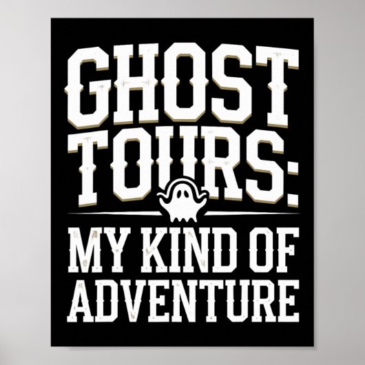 Poster Visite de fantôme Paranormal Investigation Éffraya (Devant)