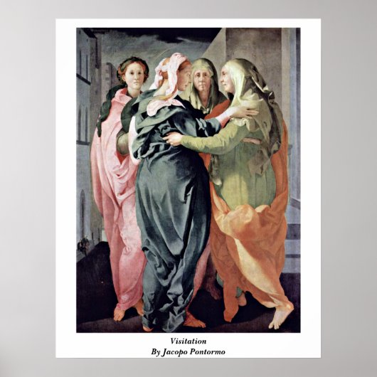 Poster Visite De Jacopo Pontormo (Devant)