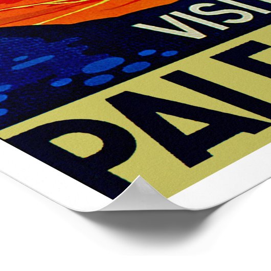 Poster Visite de la Palestine (Coin)