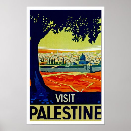 Poster Visite de la Palestine (Devant)