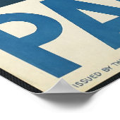 Poster Visite de la Palestine (Coin)