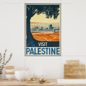 Poster Visite de la Palestine (Cuisine)