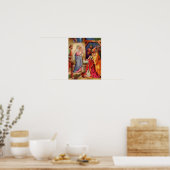 Poster Visite de l'art chrétien de Noël des Sages (Cuisine)