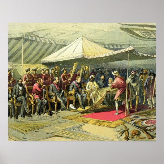 Poster Visite de retour du Viceroy au Maharajah o (Devant)