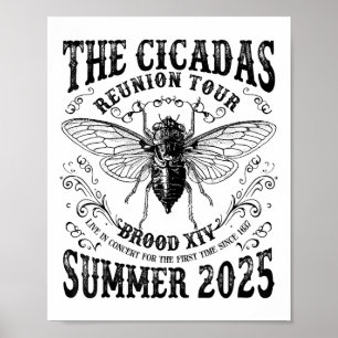 Poster Visite de réunion du Cicadas Brood Xiv
