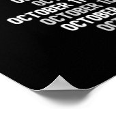 Poster Visite des motocyclistes sans salut (Coin)