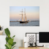 Poster Visite en bateau de la rivière Hudson (Bureau à domicile)