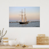 Poster Visite en bateau de la rivière Hudson (Cuisine)