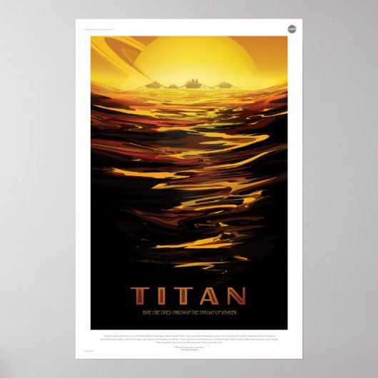 Poster Visite Fantastique de Titan (Devant)