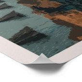 Poster Visite Prague (Coin)