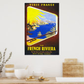 Poster Visite vintage France (Cuisine)