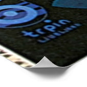 Poster Visite vintage Yougoslavie (Coin)